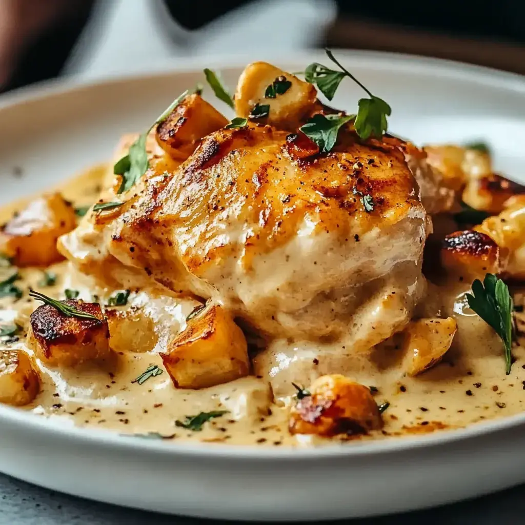 Knoblauch Butter Hähnchen Pasta