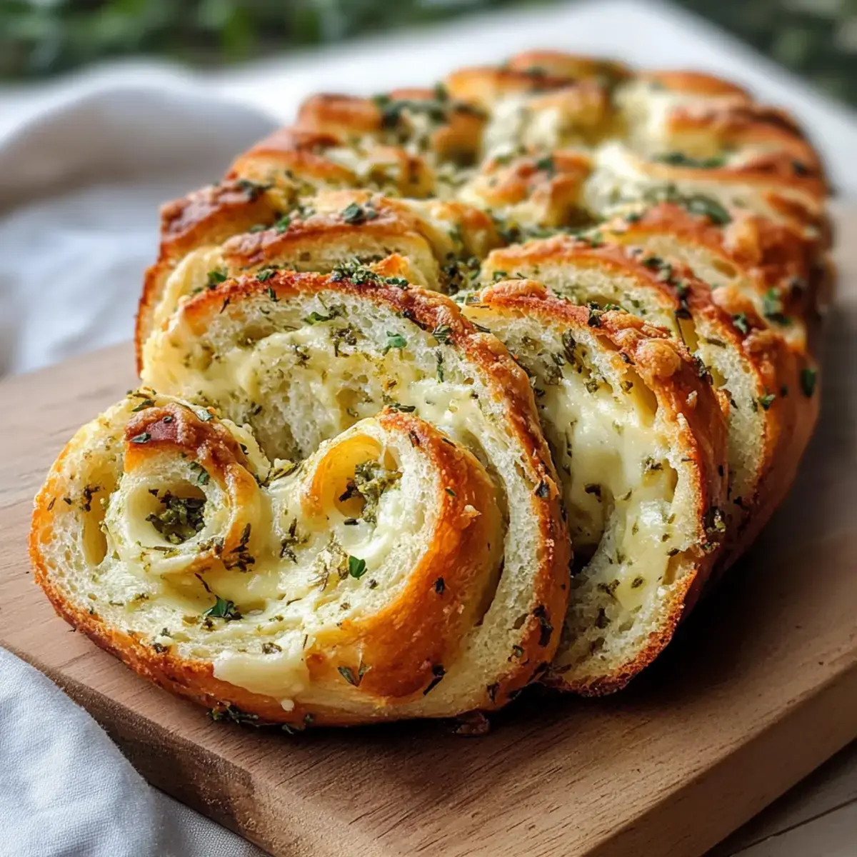 Leckeres gewickeltes Knoblauch-Kräuter- und Käsebrot Rezept – Perfekte warme Köstlichkeit 2 Knoblauch Kräuter Käsebrot Rezept