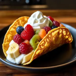 Knusprige Pfannkuchen-Tacos
