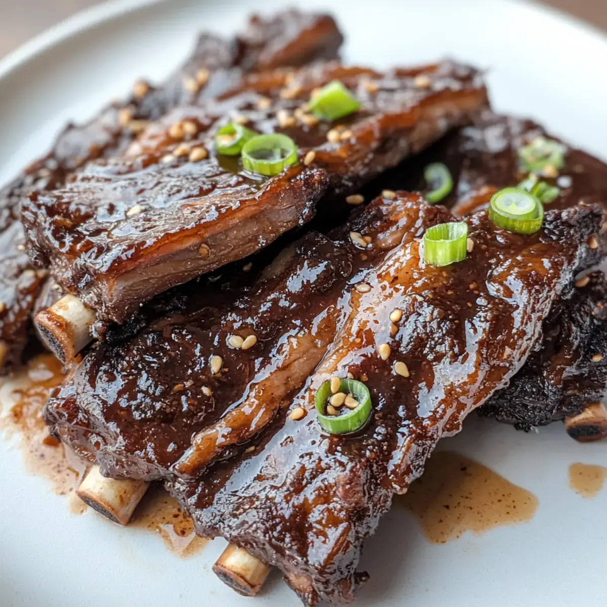 Koreanisches BBQ Short Ribs Rezept