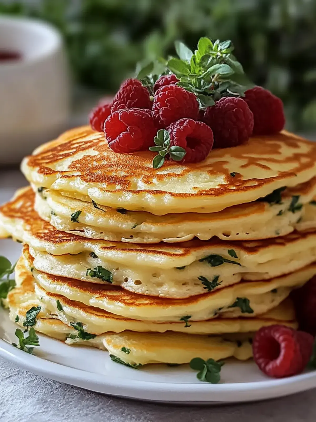 Kräuter-Käse-Blini – Blitzschnelle, köstliche Pfannkuchen 2 Kräuter-Käse-Blini