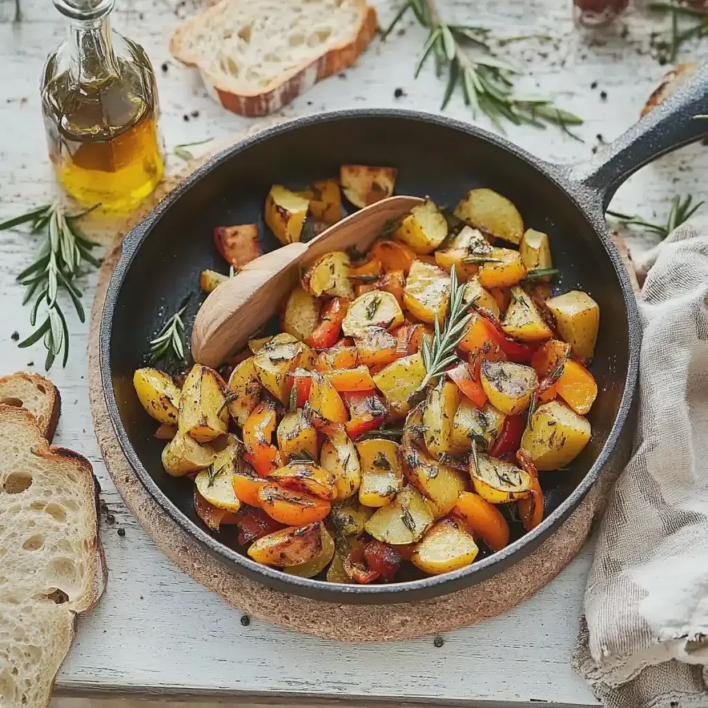 Kürbis Gemüse Pfanne