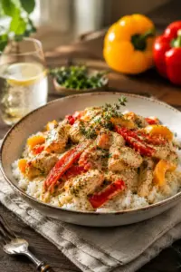 Kürbis Hähnchen Pfanne