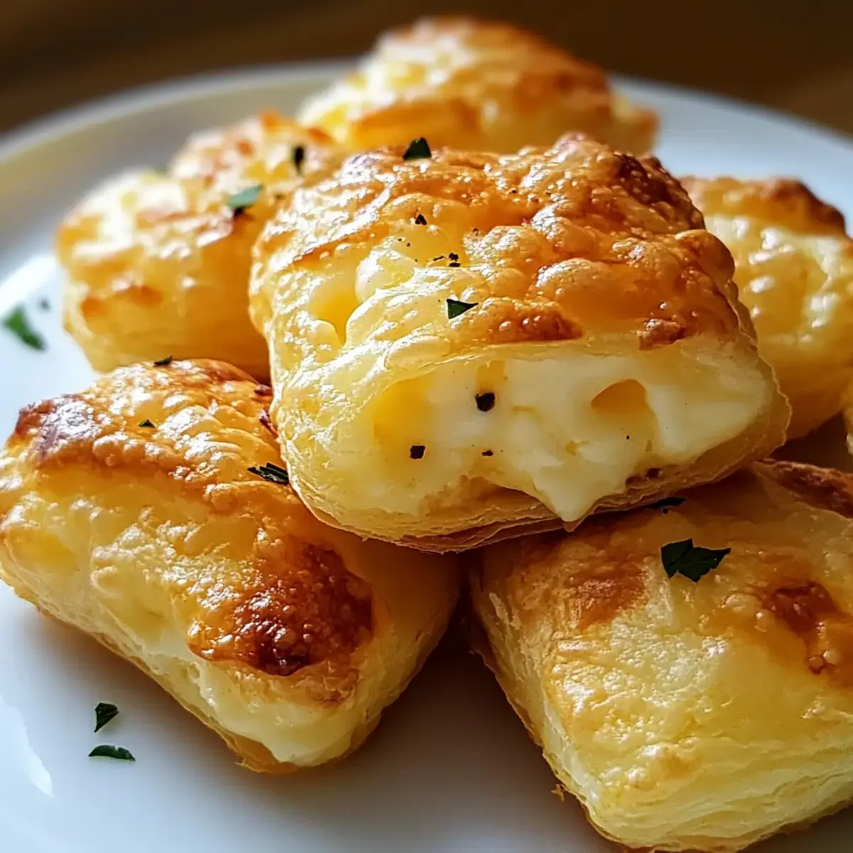 Käse Puff Snacks