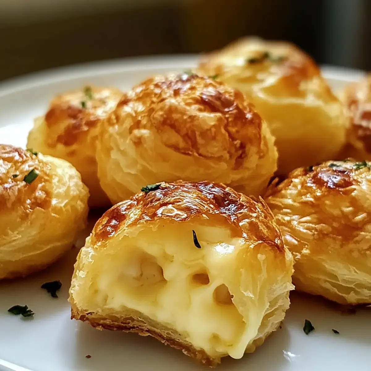 Käse Puff Snacks