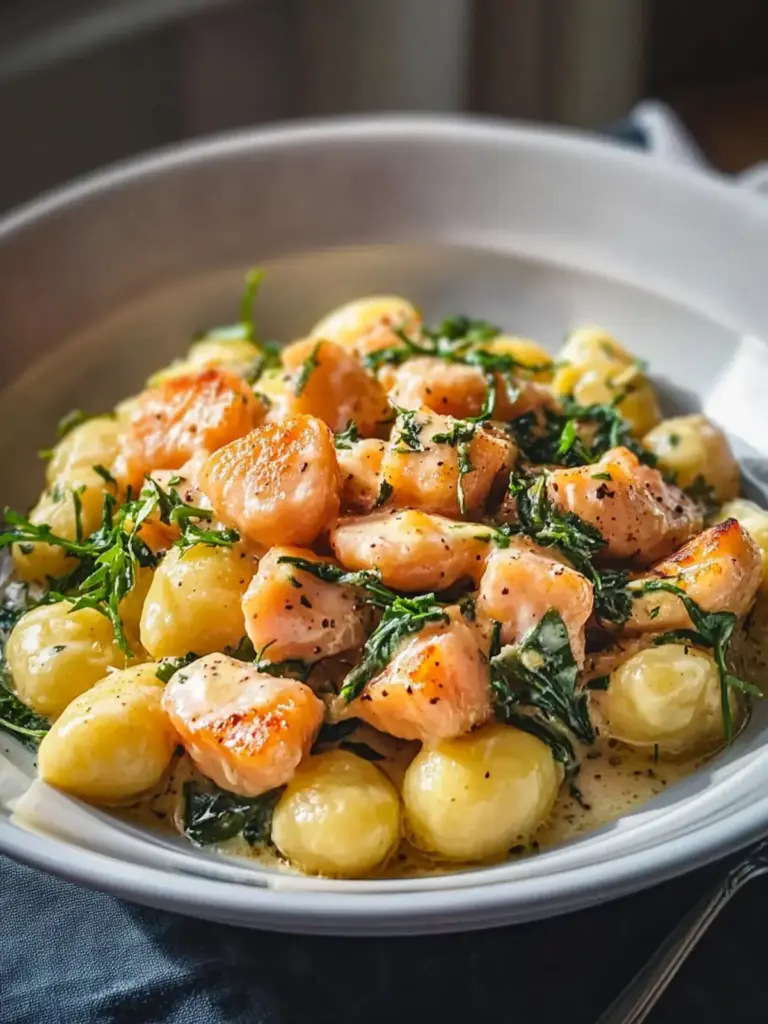 Lachs Gnocchi Rezept
