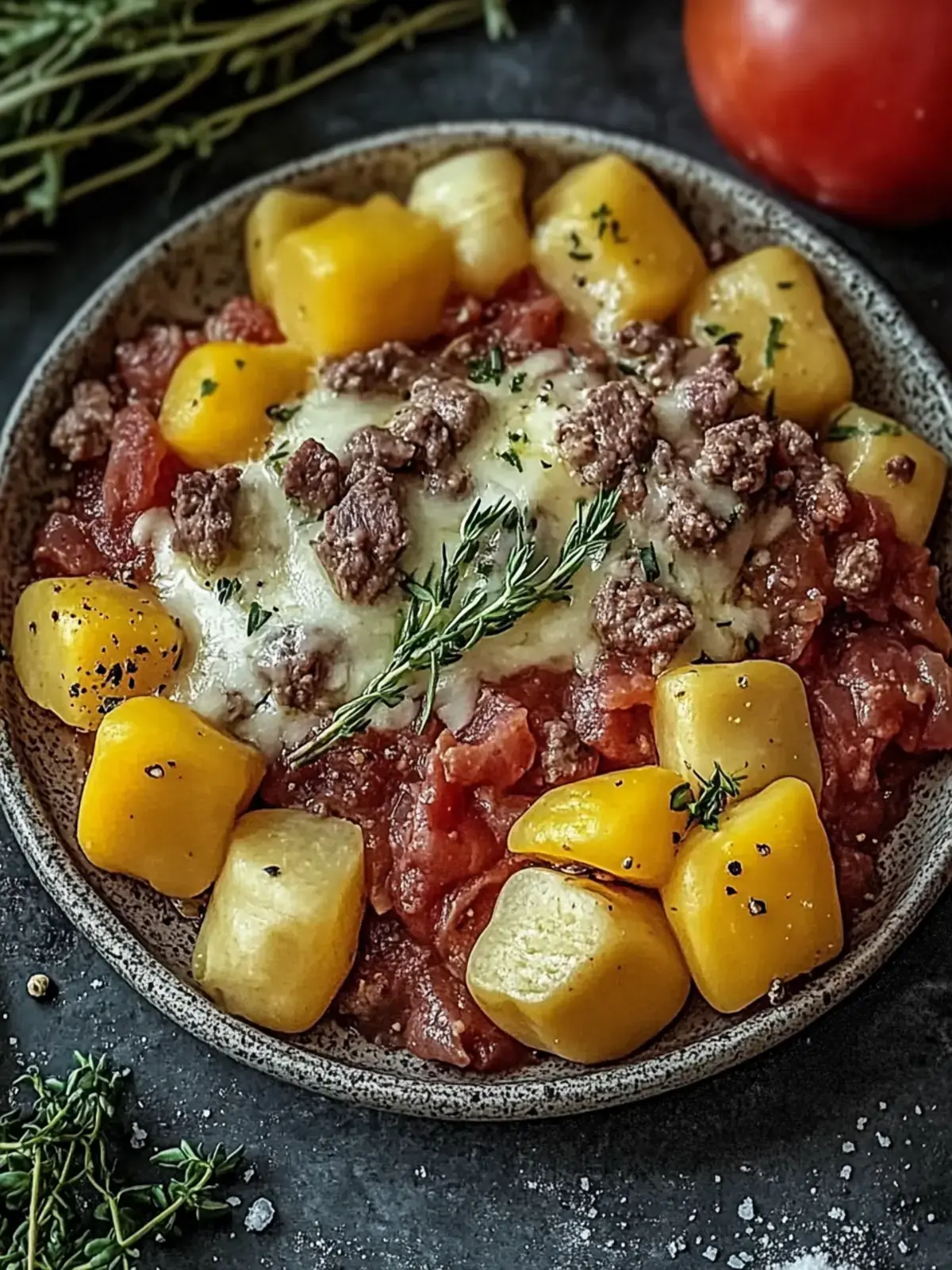 Köstlicher Langsamkocher Cowboy Kartoffelauflauf für Gemütlichkeit 2 Langsamkocher Cowboy Kartoffelauflauf