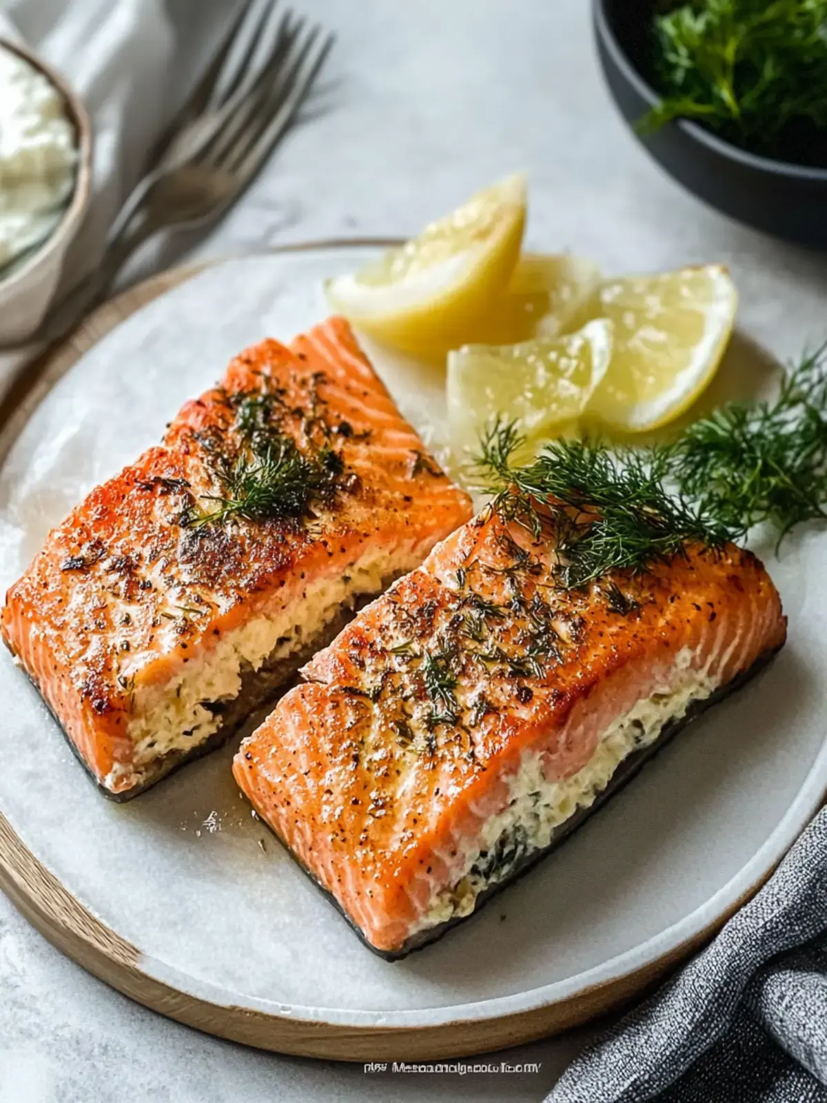 Luftfritteuse Lachs