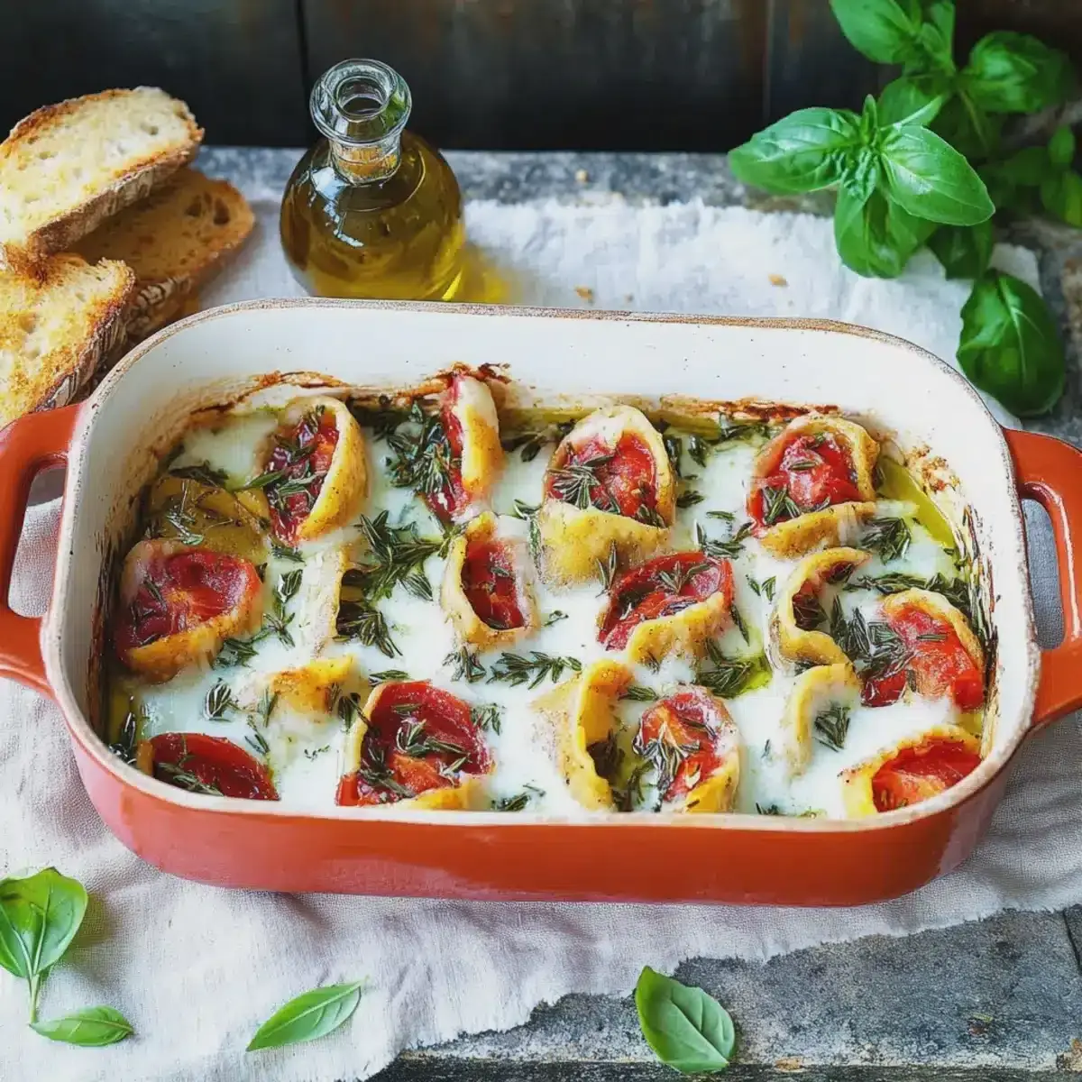 Maultaschen Auflauf