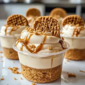 No-Bake Biscoff-Käsekuchenförmchen