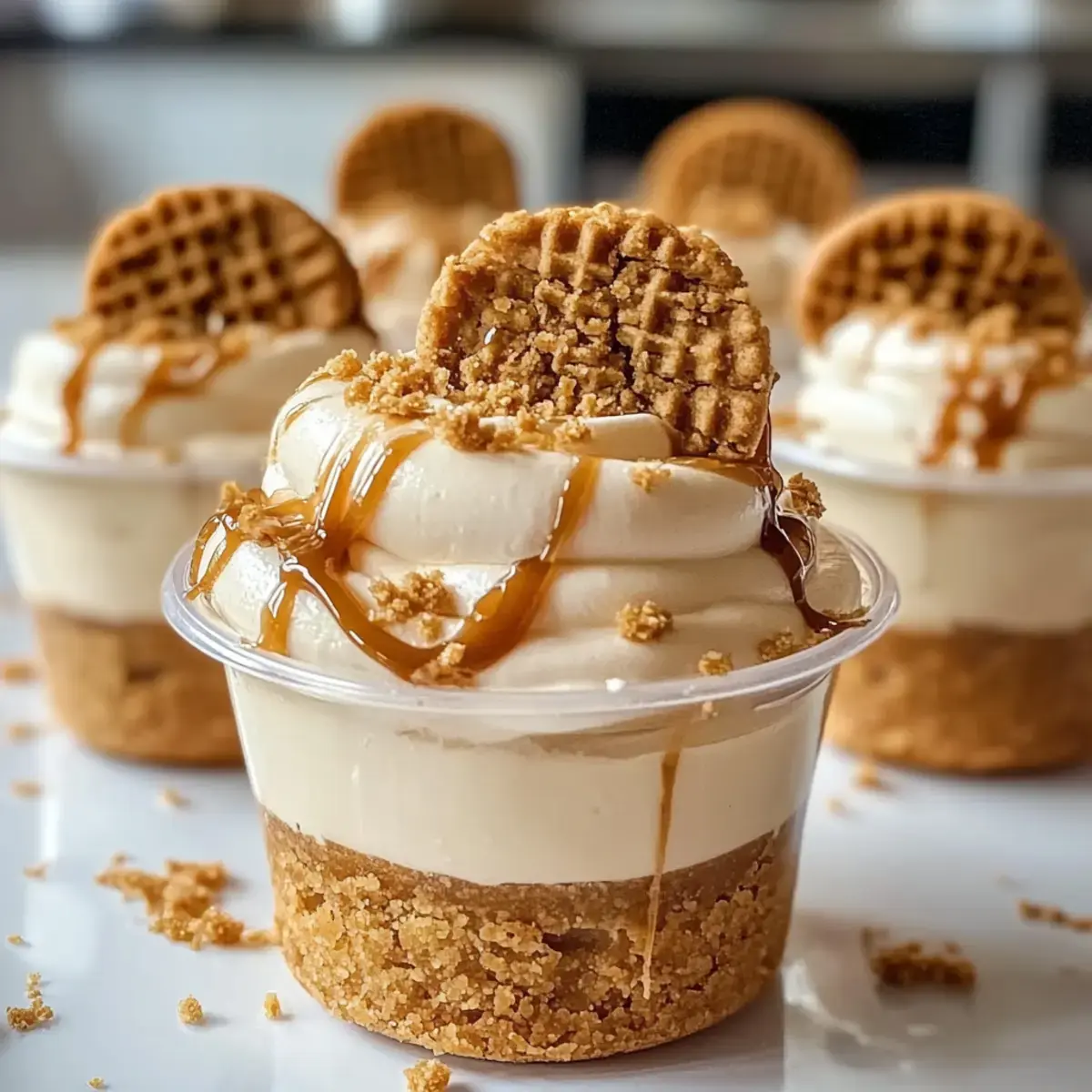 Irresistible No-Bake Biscoff-Käsekuchenförmchen für deinen Genuss 2 No-Bake Biscoff-Käsekuchenförmchen