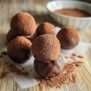 No Bake Tiramisu Trüffel