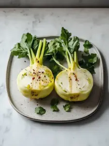 Ofen Kohlrabi – Der gesunde Gemüseheld