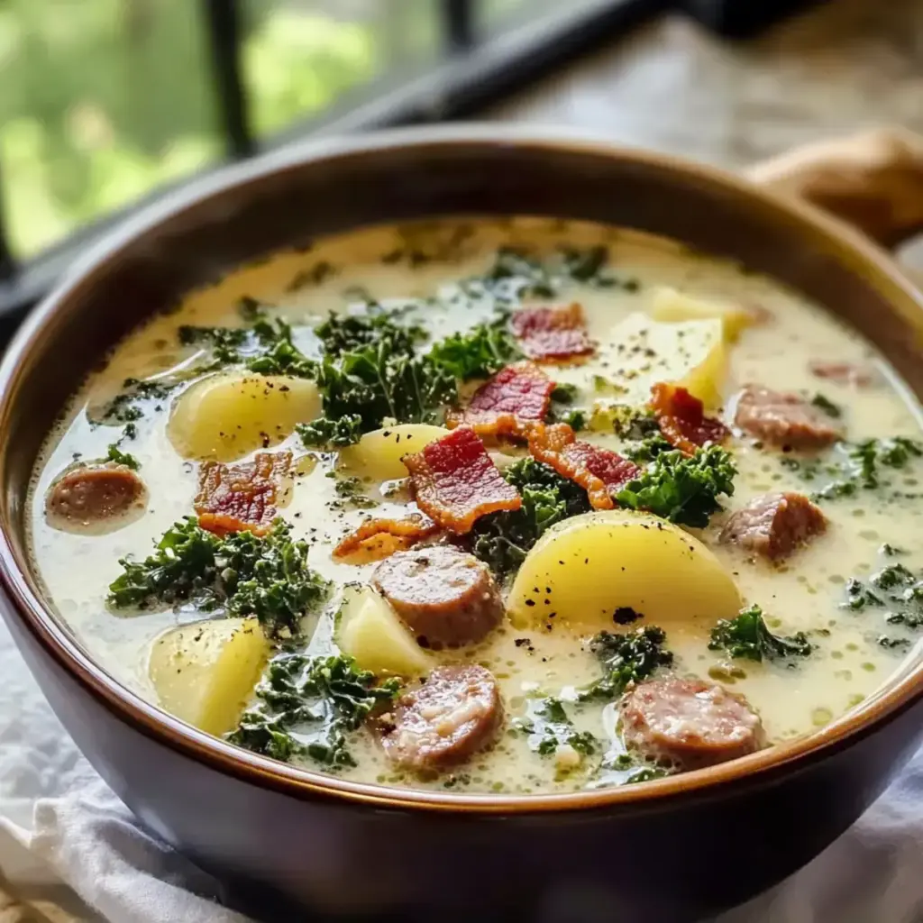 Olive Garden Wurst Grünkohl und Kartoffelsuppe
