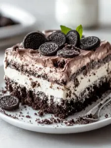 Oreo Schmutzkuchen – Die einfachste No-Bake Leckerei