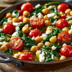 Cremige Paprika-Hähnchen-Pfanne mit Reisnudeln