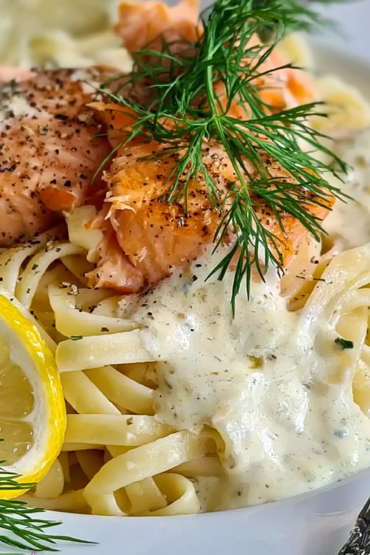 Pasta mit Lachs