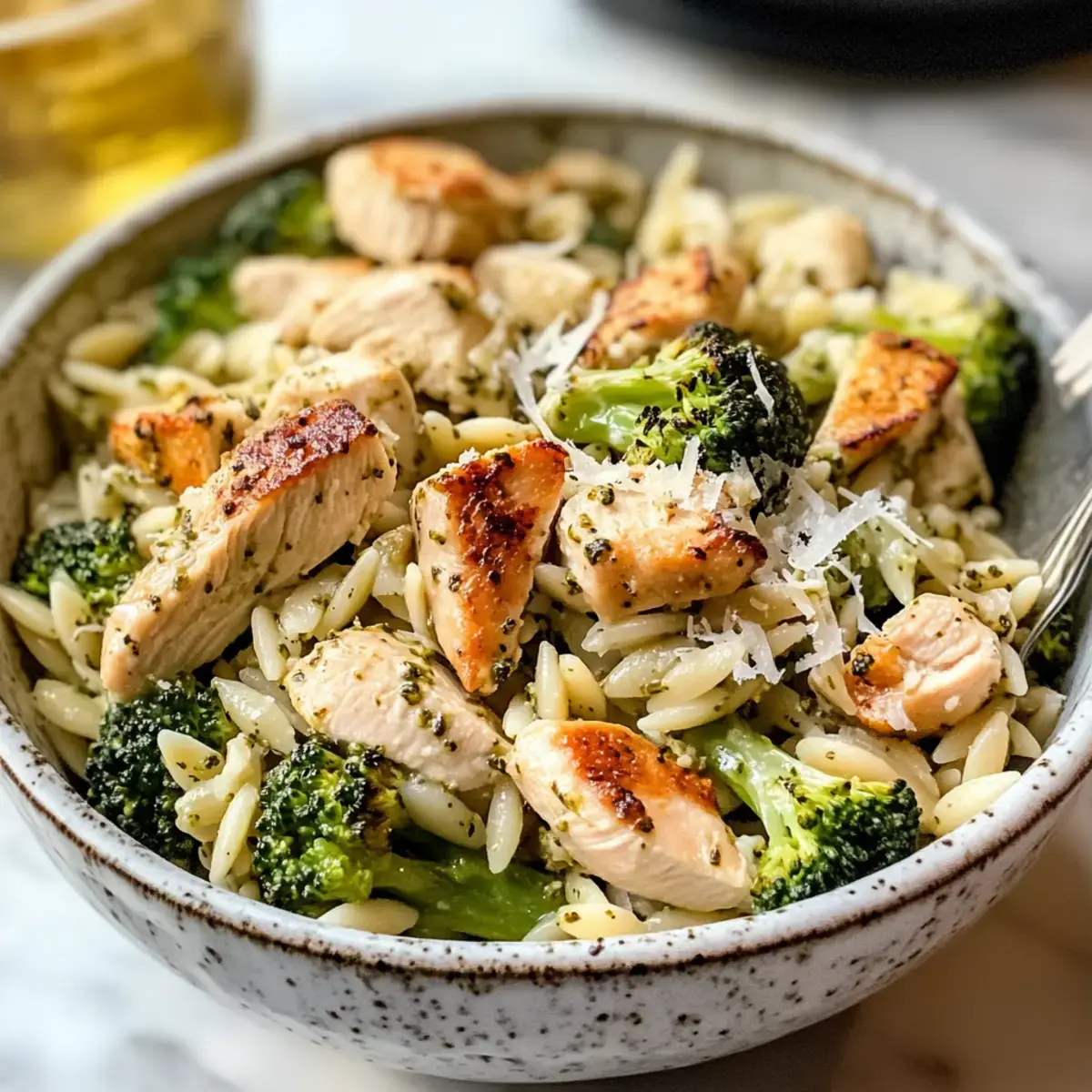 Pesto Hähnchen Caesar