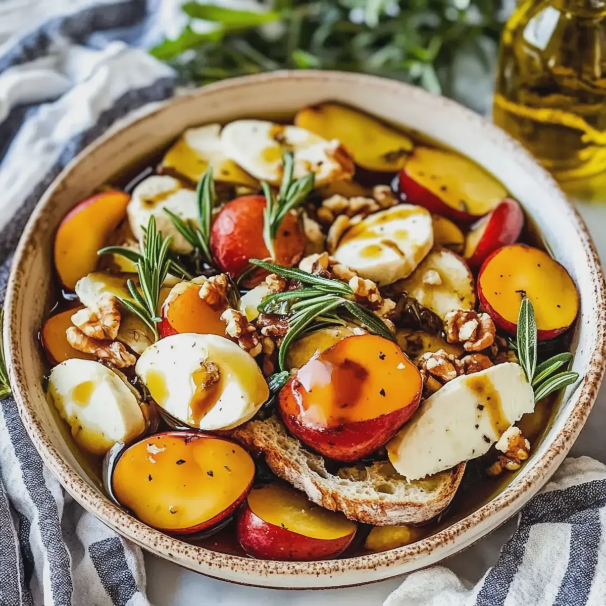 Pfirsichsalat Rezept