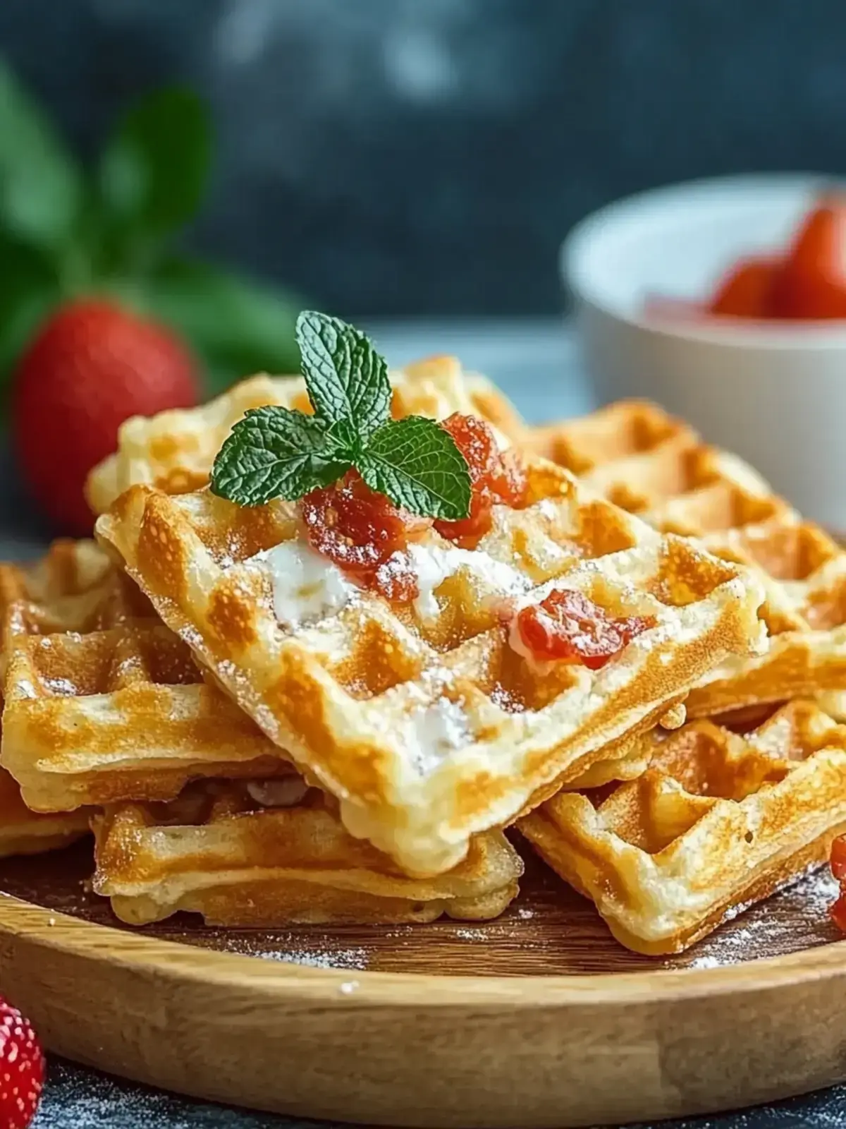 Pizza-Waffeln für Babys und Kleinkinder – Lecker und Gesund! 2 Pizza Waffeln für Babys und Kleinkinder