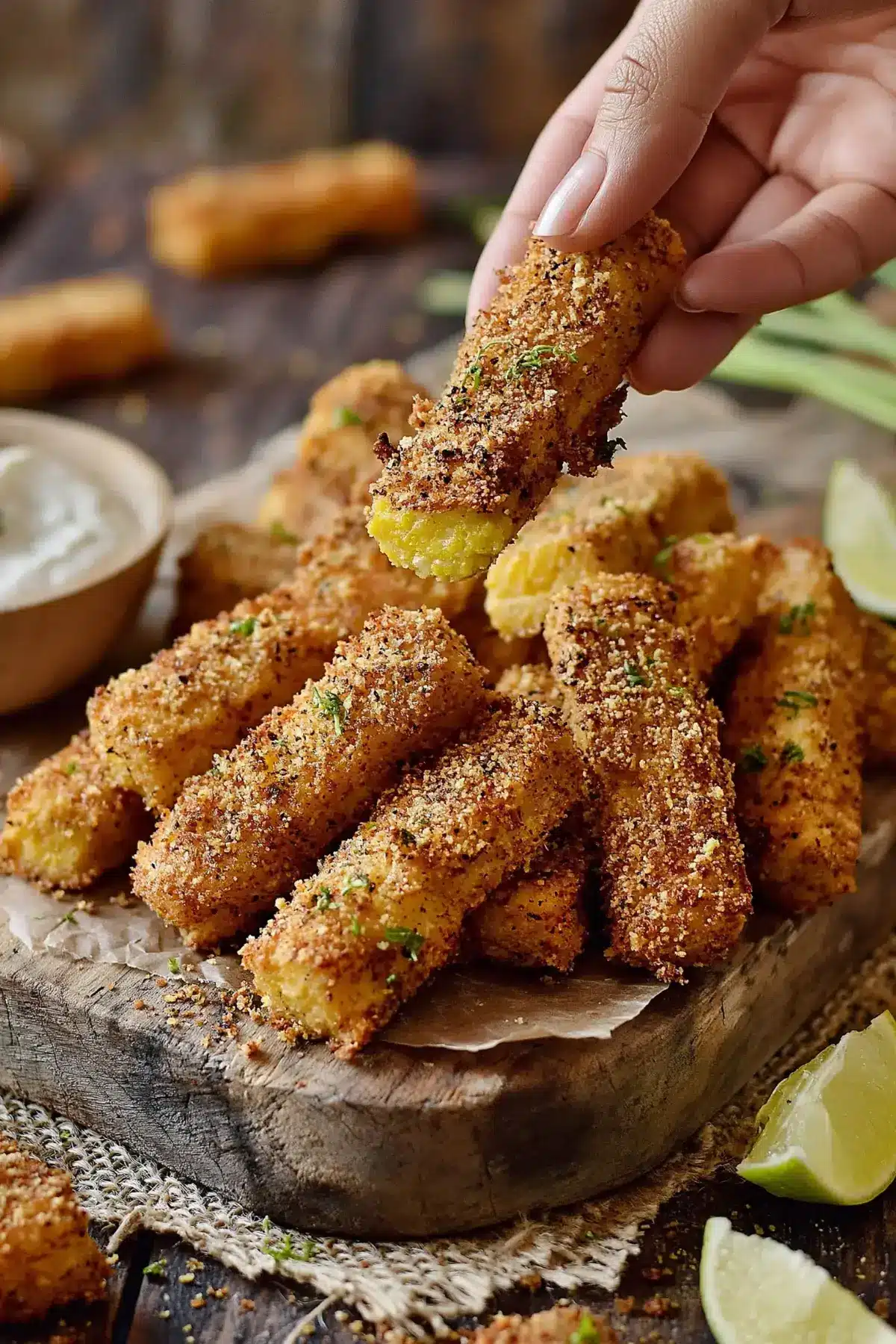 Knusprige Polenta Pommes – Einfaches Rezept für 4 Personen - Noras Kreationen 2 Polenta Pommes