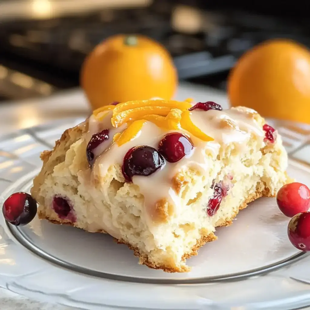 Preiselbeer-Orangen-Scones