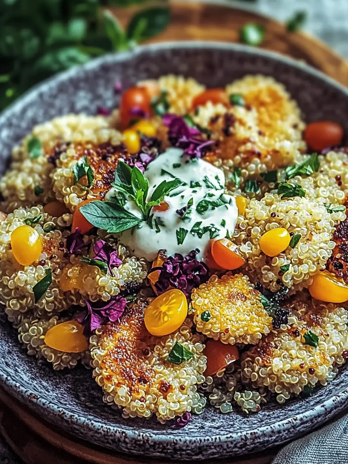 Quinoa-Gemüse-Patties