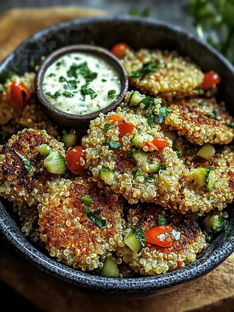 Quinoa-Gemüse-Patties