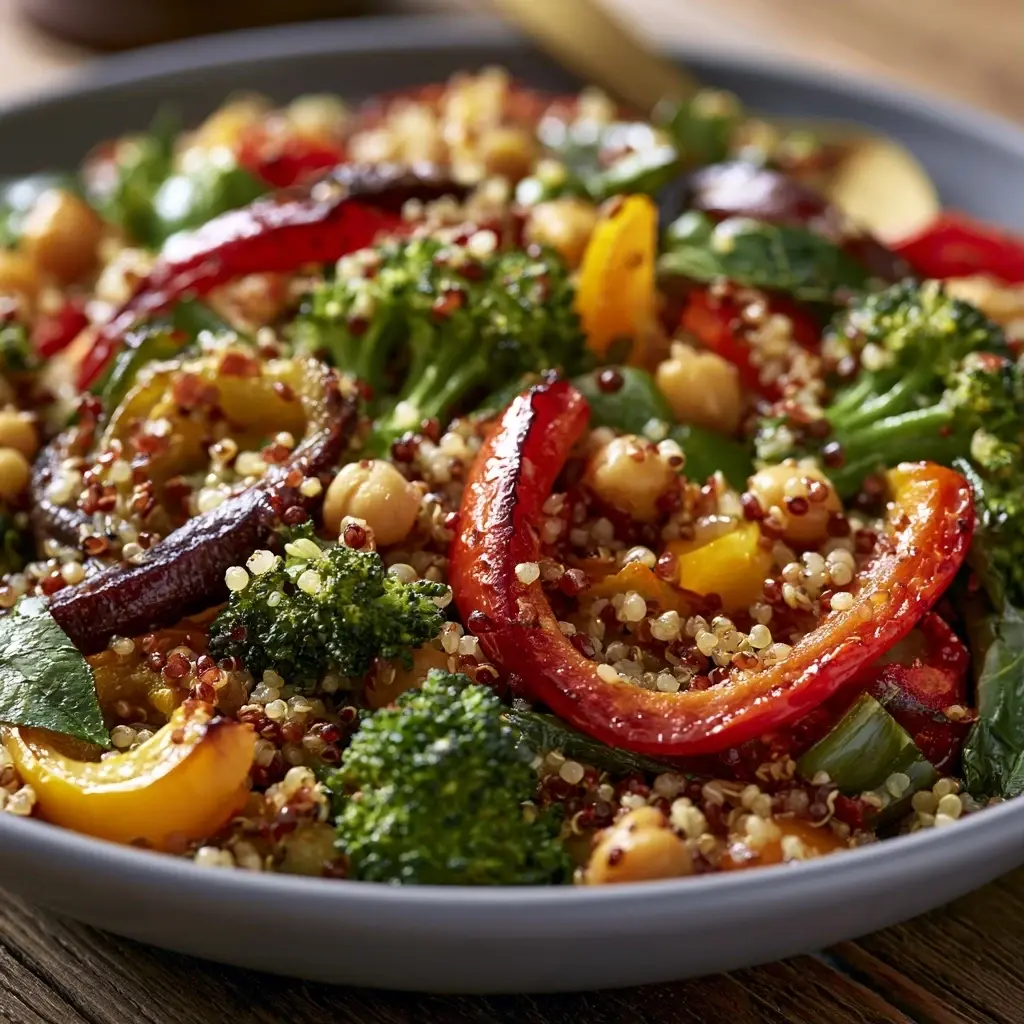 Quinoa-Salat mit Gemüse