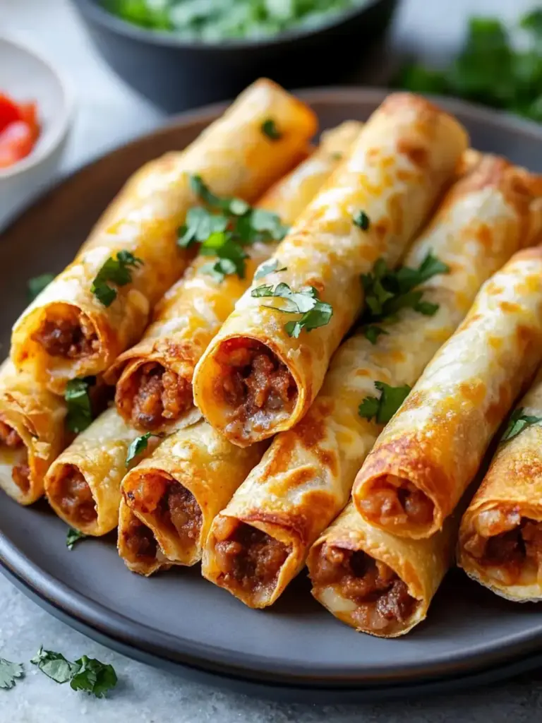 Rinder Taquitos Rezept