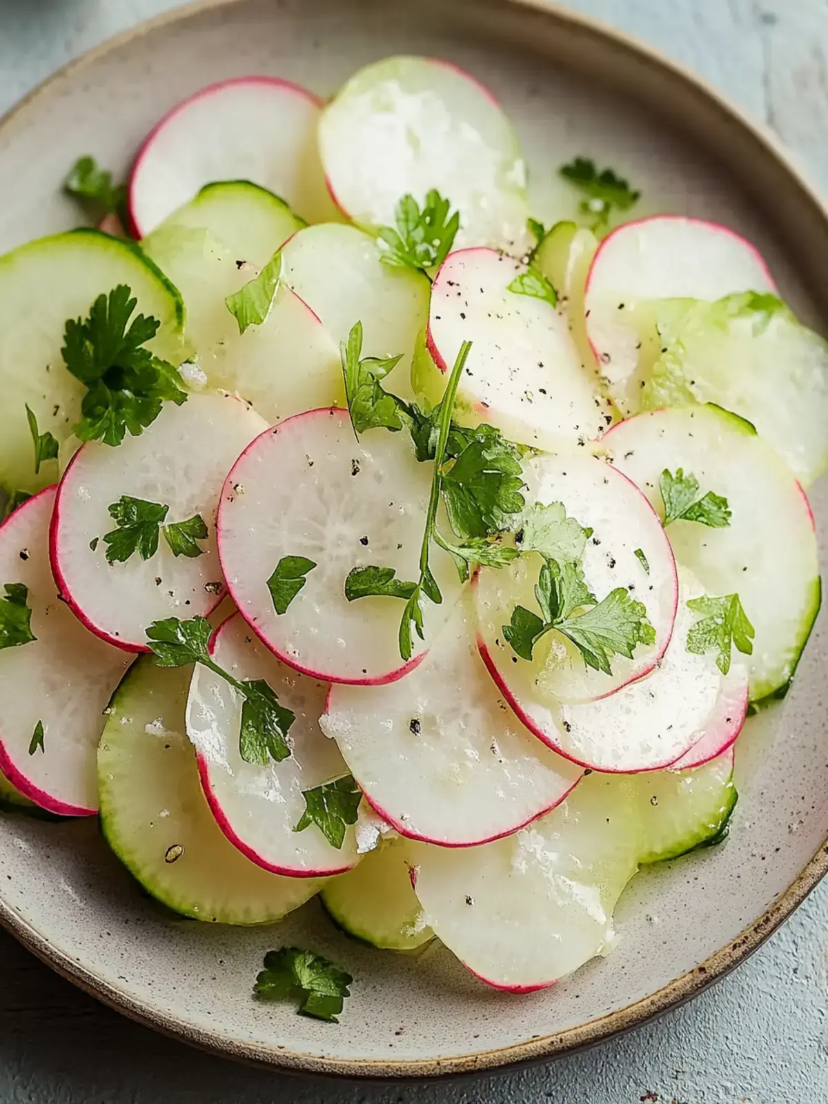 Rohkostsalat mit Kohlrabi