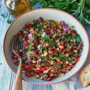 Rote Bete Linsensalat