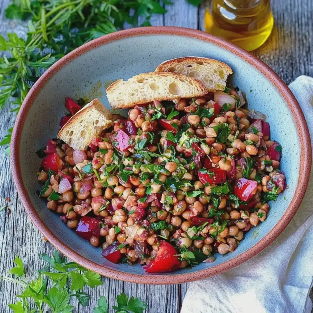 Rote Bete Linsensalat