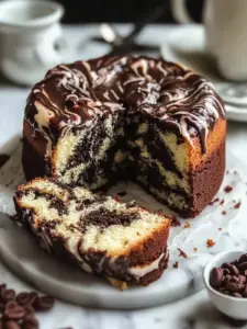 Saftiger Marmorkuchen