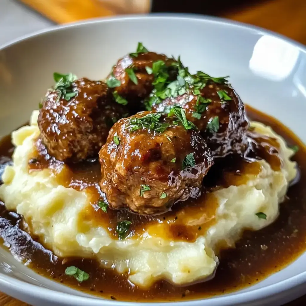 Salisbury Steak Fleischbällchen