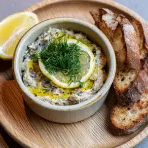 Sardinen-Rillette mit Zitronen-Dill
