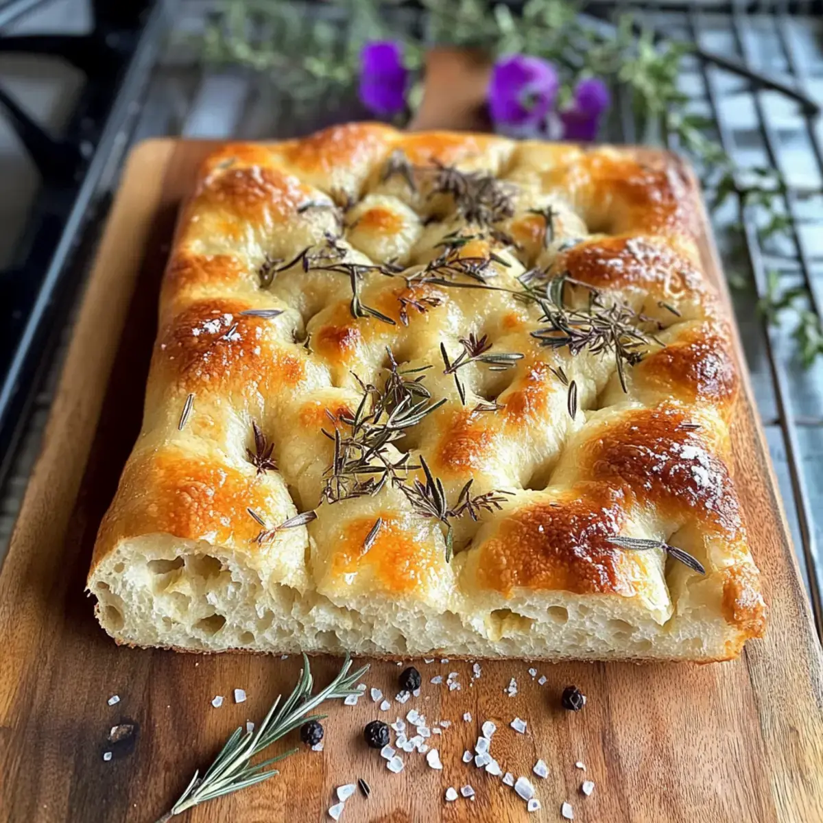 Sauerteig Focaccia Rezept