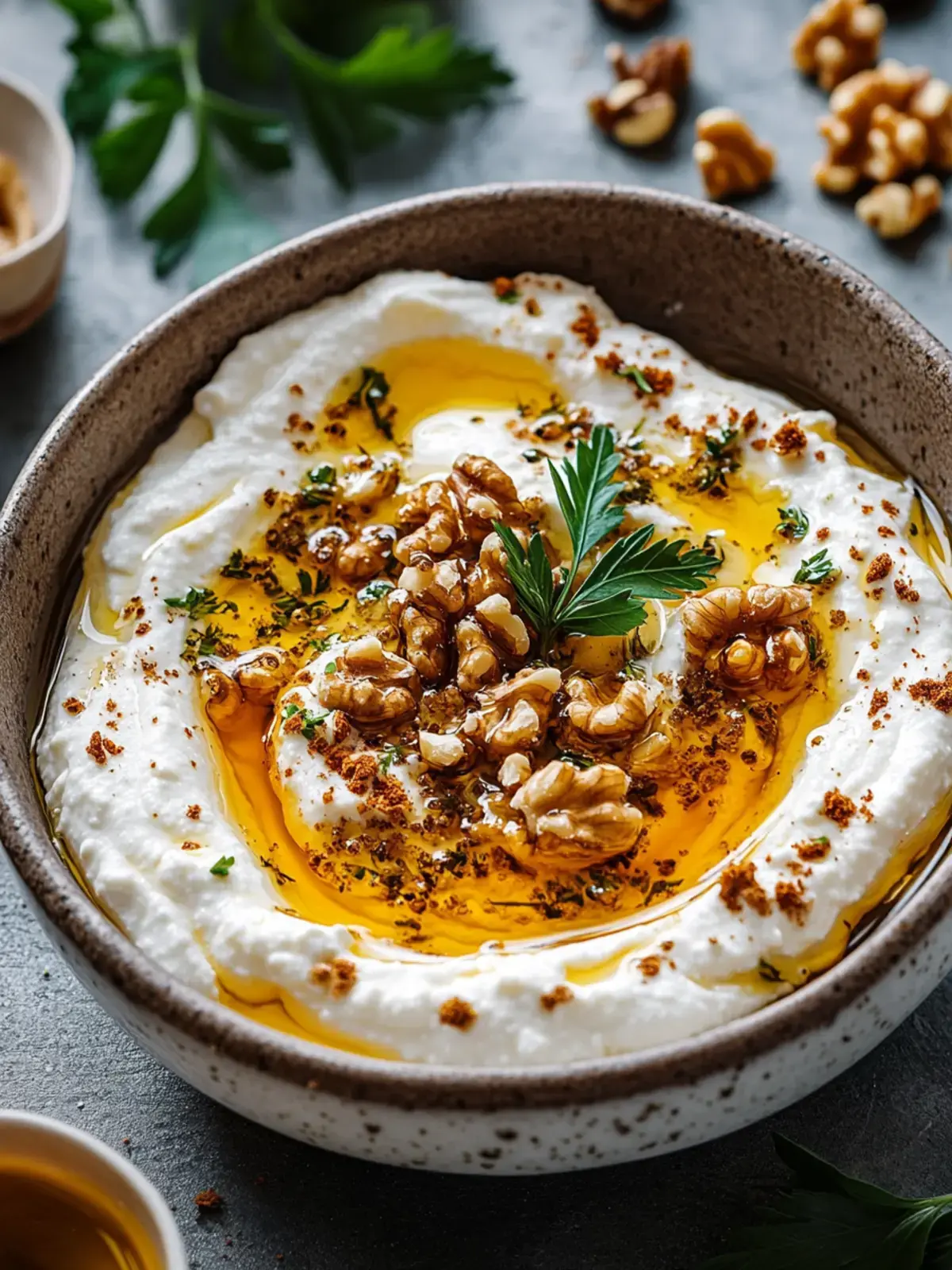 Scharfer Ricotta-Dip mit scharfen Honig – Ein einfaches Rezept 2 Scharfer Ricotta-Dip