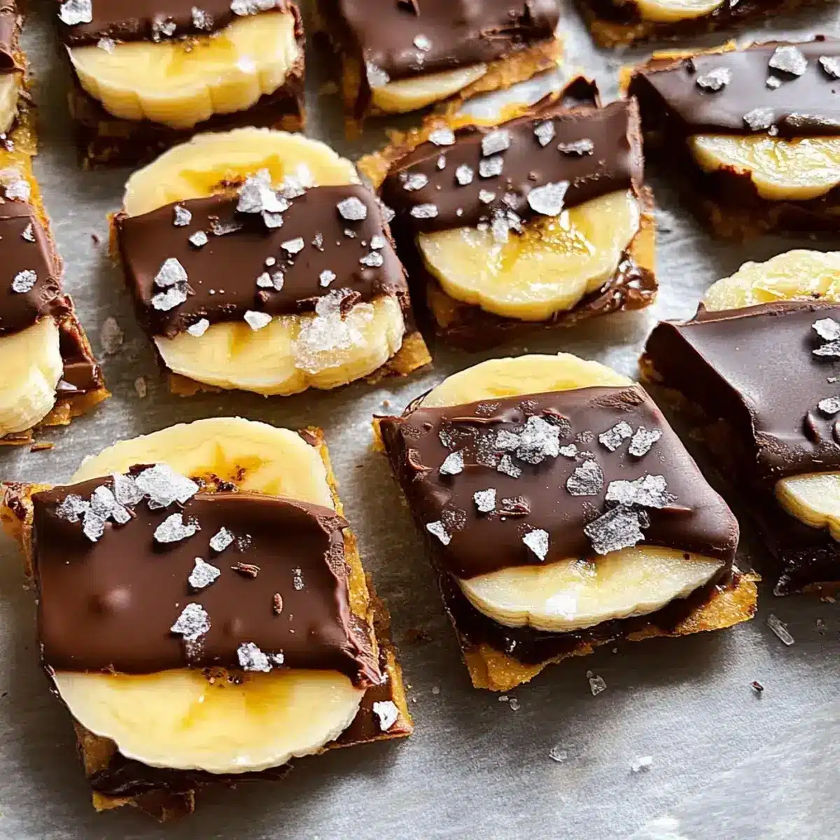 Ultimate Schokoladen-Erdnussbutter-Bananen-Rinde Rezept 2 Schokoladen Erdnussbutter Bananen Rinde