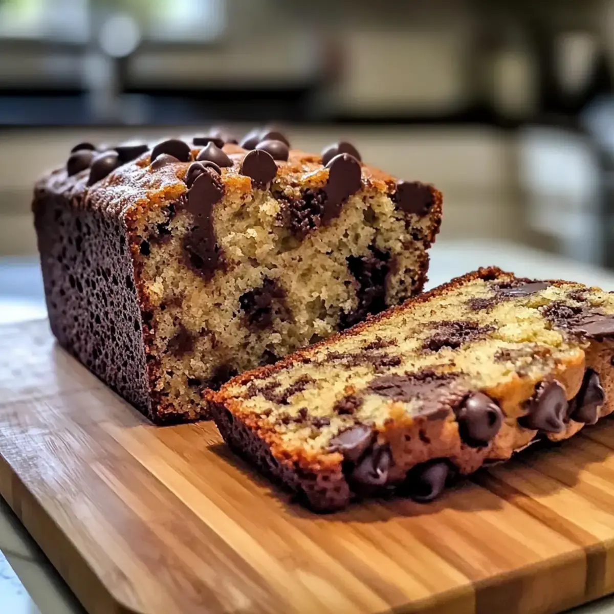 Super saftiges Schokoladenkeks-Bananenbrot – eine genussvolle Verführung 2 Schokoladenkeks Bananenbrot