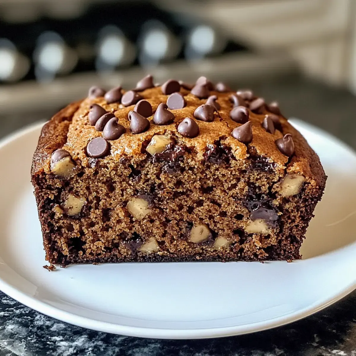 Schokoladenstückchen-Bananenbrot: Das perfekte, schnelle Rezept 2 Schokoladenstückchen Bananenbrot