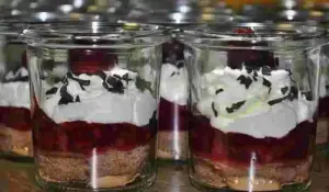 Klassisches Schwarzwälder Kirsch Dessert