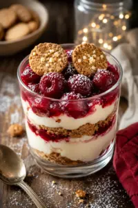 Spekulatius Tiramisu mit Gewürzkirschen