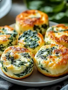Einfache Spinat-Hüttenkäse Flagels