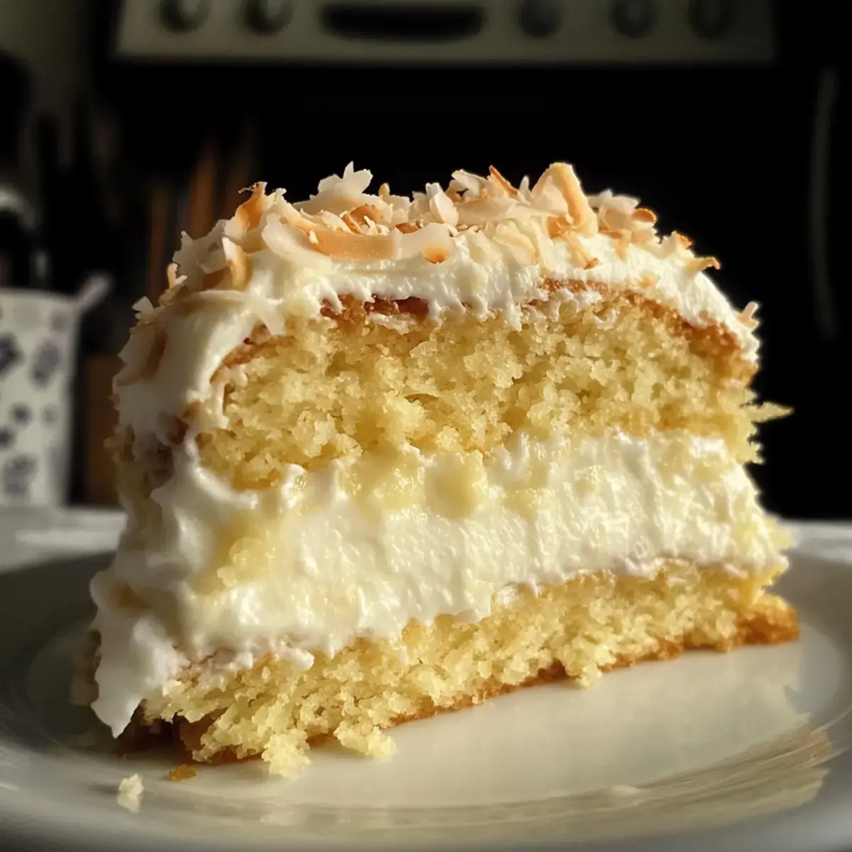 Köstlicher südlicher Kokosnusspuddingkuchen – Einfach & Himmlisch 2 Südlicher Kokosnusspuddingkuchen