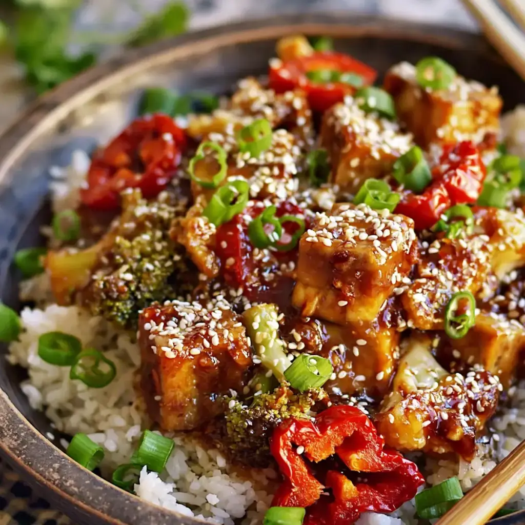 Teriyaki Tofu Rezept