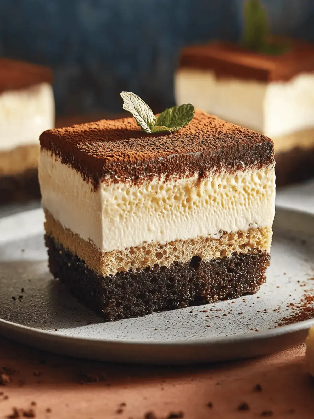 Tiramisu-Brownies