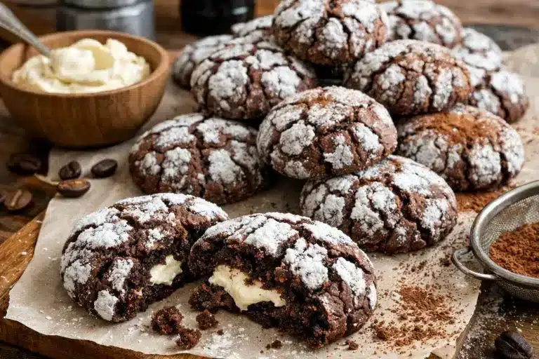 Tiramisu Crinkle Kekse