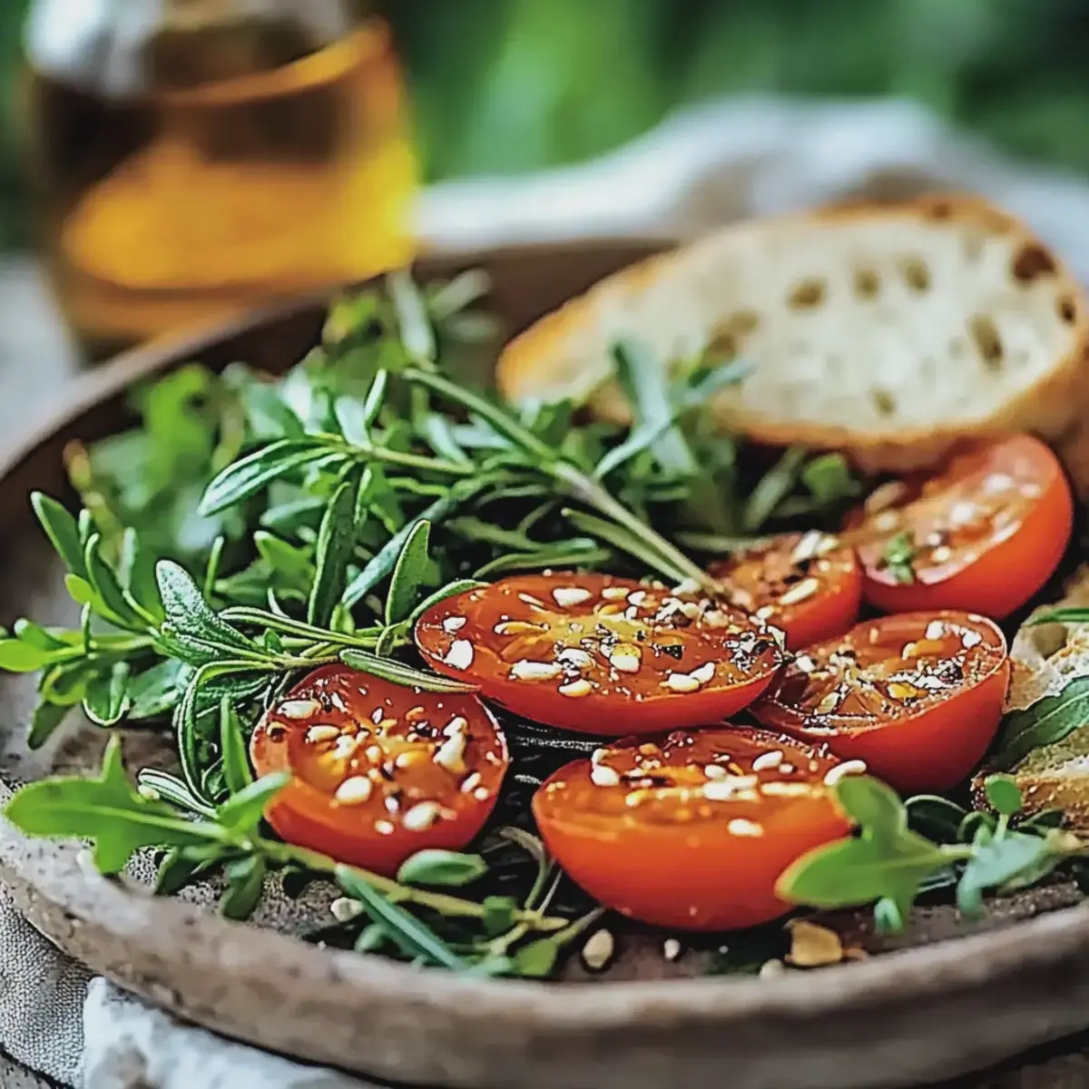 Tomaten Rucola Salat