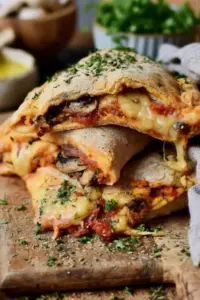 Vegane Pizza Calzone